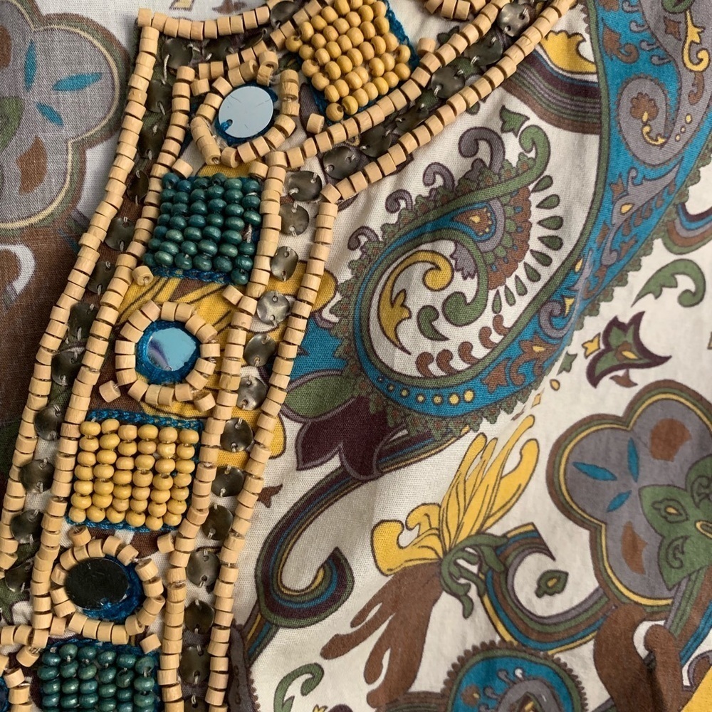 Lafayette 148 Vintage Paisley Print Tunic - Picture 3 of 6